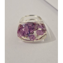 Bague  fantaisie en résine