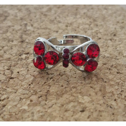 Bague extensible papillon