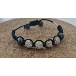 Bracelet strass réglable