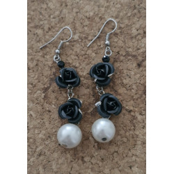 Boucles d'oreilles fleurs