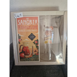 Coffret Sangria avec verre