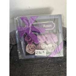 Coffret de roses pour le bain